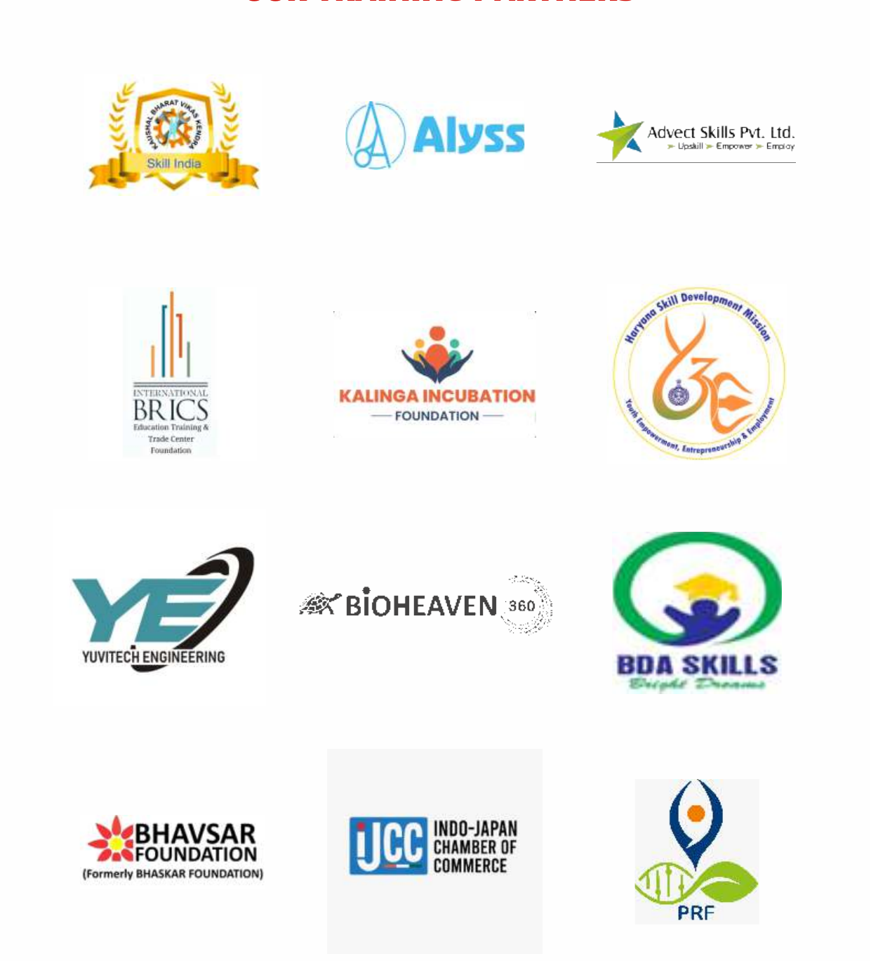 FII training partners